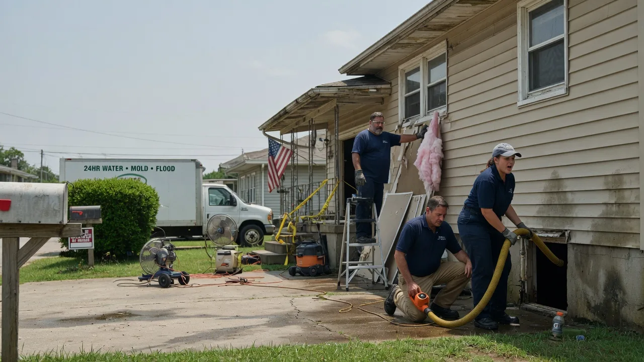 Water Damage Repair in Avinger, TX near me